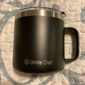 🌸 Stainless steel travel mug hot/cold cover & handle